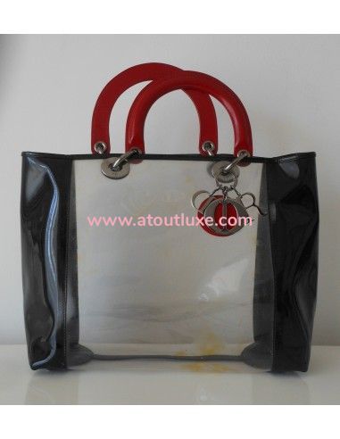 SAC LADY DIOR VINYL GRAND MODELE