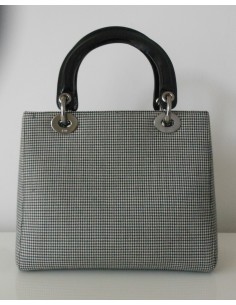SAC LADY DIOR PIED DE POULE 2