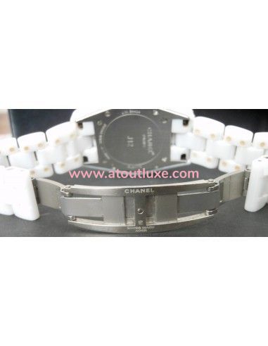 MONTRE CHANEL J12 33mm BLANCHE MONTRE CHANEL J12 33mm BLANCHE