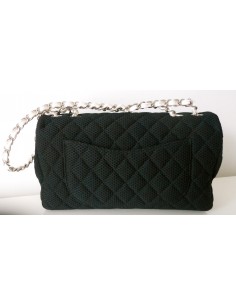 SAC CHANEL TIMELESS TOILE NOIR 2
