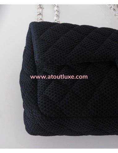 SAC CHANEL TIMELESS TOILE NOIR SAC CHANEL TIMELESS TOILE NOIR