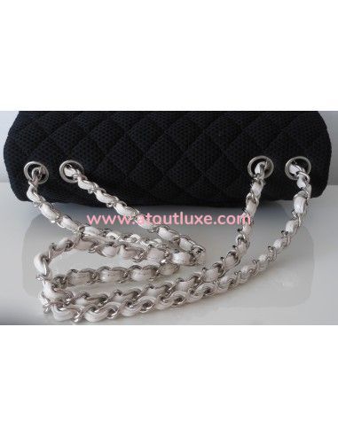 SAC CHANEL TIMELESS TOILE NOIR SAC CHANEL TIMELESS TOILE NOIR