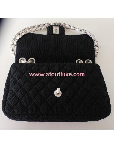 SAC CHANEL TIMELESS TOILE NOIR SAC CHANEL TIMELESS TOILE NOIR