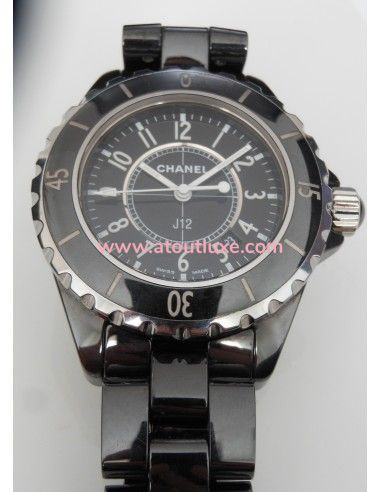 MONTRE CHANEL J12 33mm NOIRE MONTRE CHANEL J12 33mm NOIRE