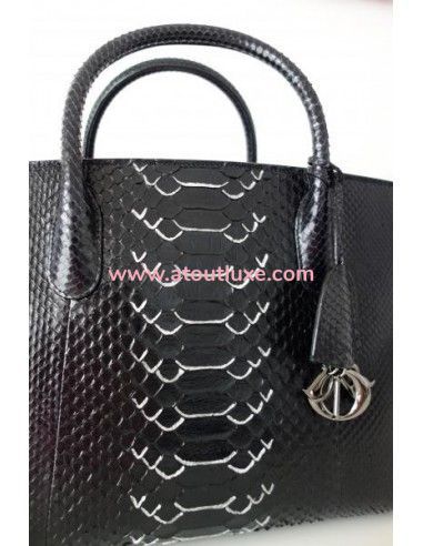 SAC DIOR BAR PYTHON NOIR SAC DIOR BAR PYTHON NOIR