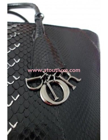 SAC DIOR BAR PYTHON NOIR SAC DIOR BAR PYTHON NOIR