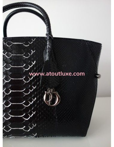 SAC DIOR BAR PYTHON NOIR SAC DIOR BAR PYTHON NOIR