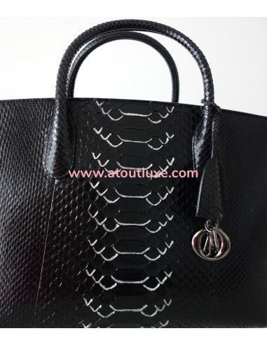SAC DIOR BAR PYTHON NOIR SAC DIOR BAR PYTHON NOIR