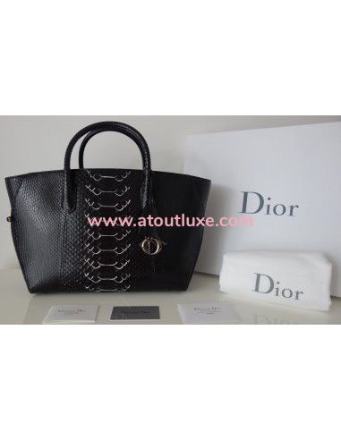SAC DIOR BAR PYTHON NOIR SAC DIOR BAR PYTHON NOIR