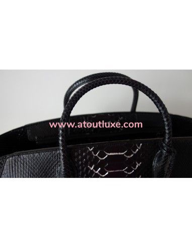 SAC DIOR BAR PYTHON NOIR SAC DIOR BAR PYTHON NOIR