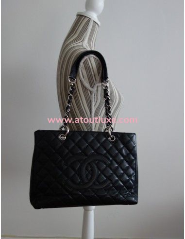 SAC CHANEL GRAND SHOPPER TOTE GST SAC CHANEL GRAND SHOPPER TOTE GST