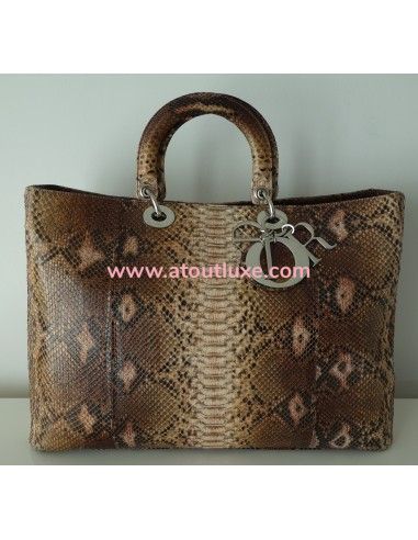 SAC LADY DIOR PYTHON - XXL 