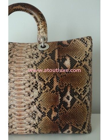 SAC LADY DIOR PYTHON - XXL  SAC LADY DIOR PYTHON - XXL