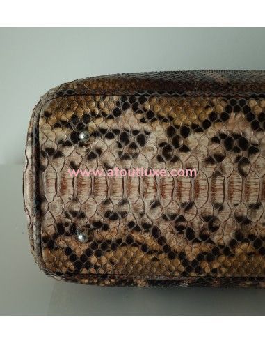 SAC LADY DIOR PYTHON - XXL  SAC LADY DIOR PYTHON - XXL